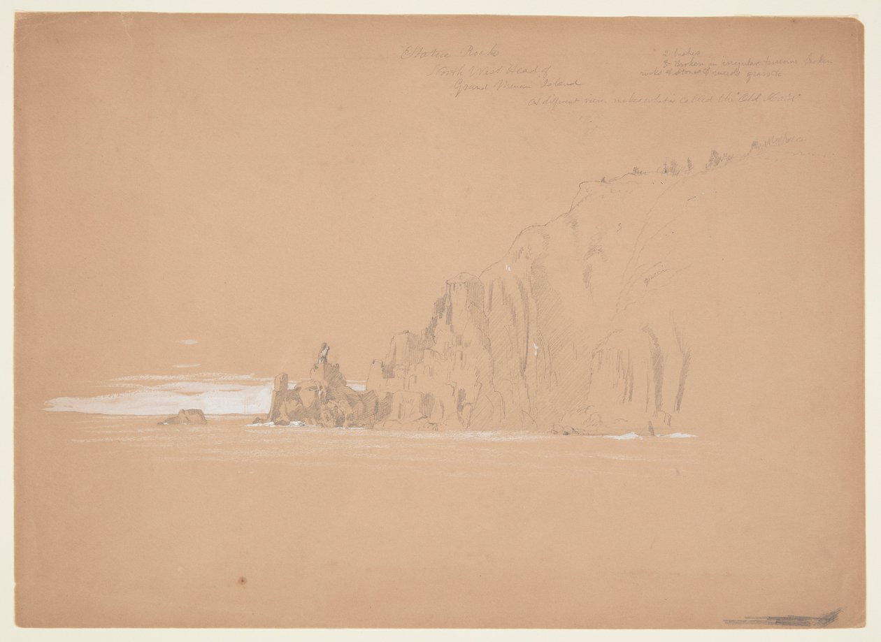 Grand Mananin saari tekijältä Frederic Edwin Church