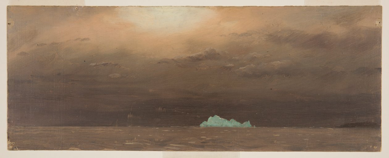 Jäävuori, Battle Harbour, Labrador tekijältä Frederic Edwin Church