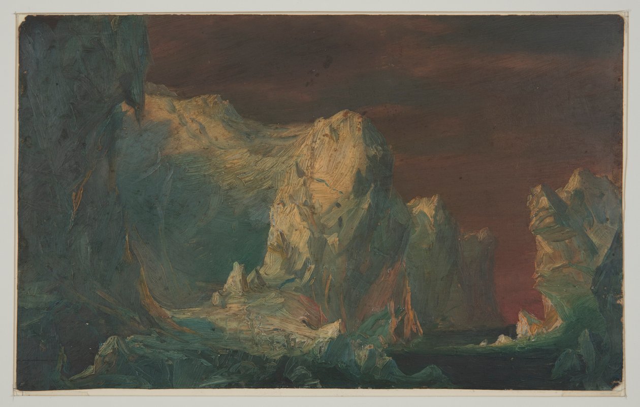 Jäävuori fantasia tekijältä Frederic Edwin Church