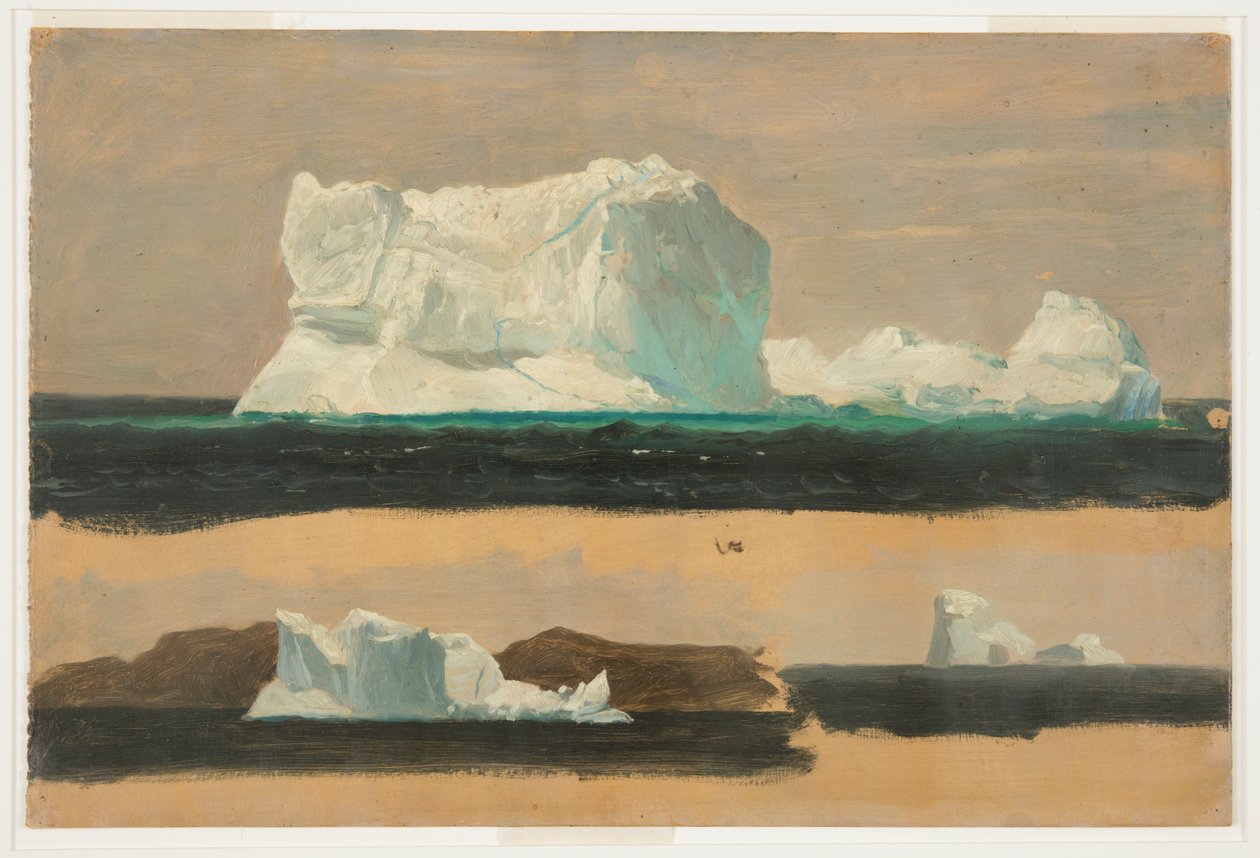 Jäävuoret, Twingate tekijältä Frederic Edwin Church