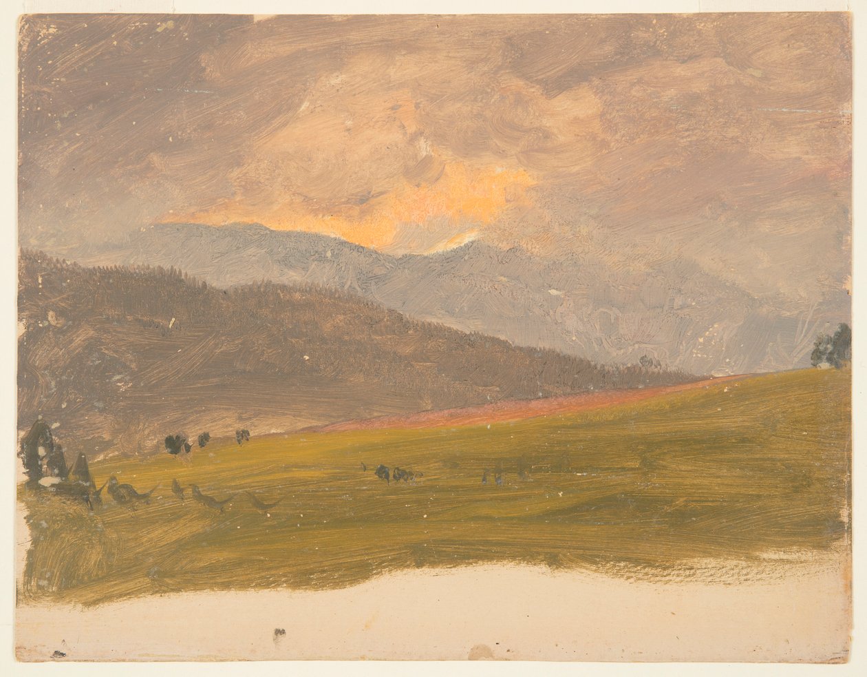 Maisema, Hudson Valley tekijältä Frederic Edwin Church