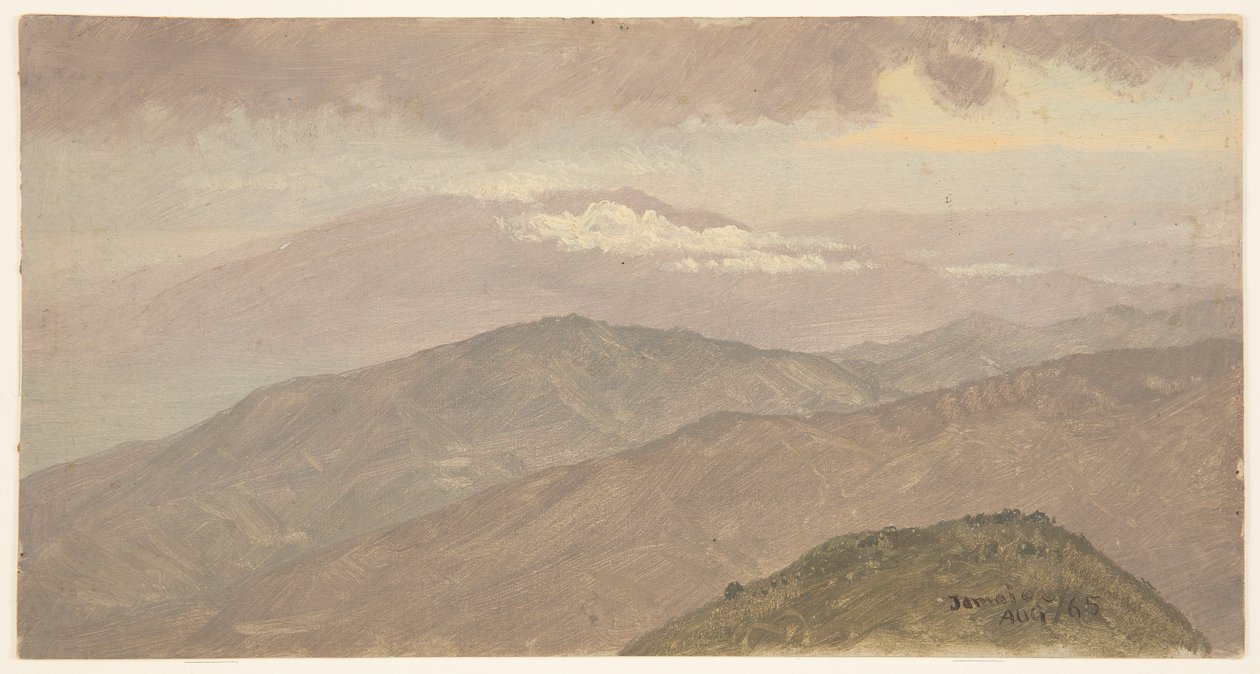 Maisema, Jamaika tekijältä Frederic Edwin Church