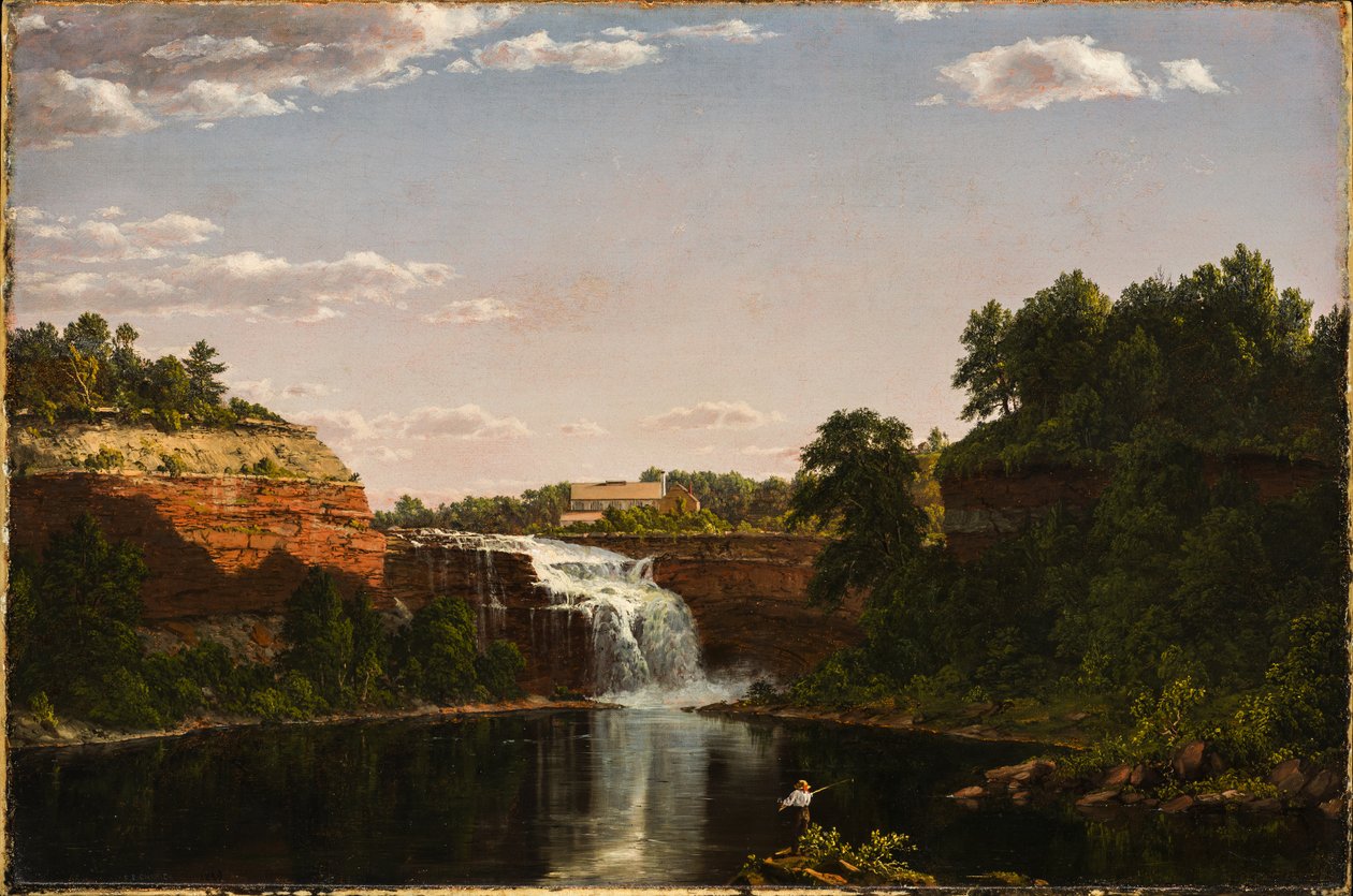 Lower Falls, Rochester tekijältä Frederic Edwin Church