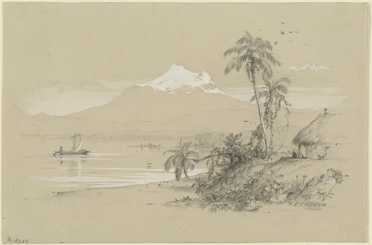 Magdalena River, New Granada, Ecuador tekijältä Frederic Edwin Church