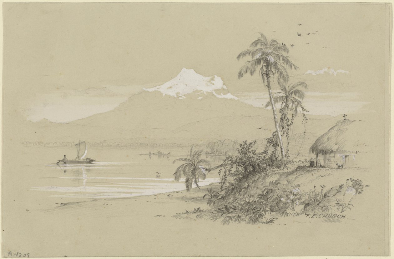 Magdalenajoki, Uusi-Granada, Ecuador tekijältä Frederic Edwin Church