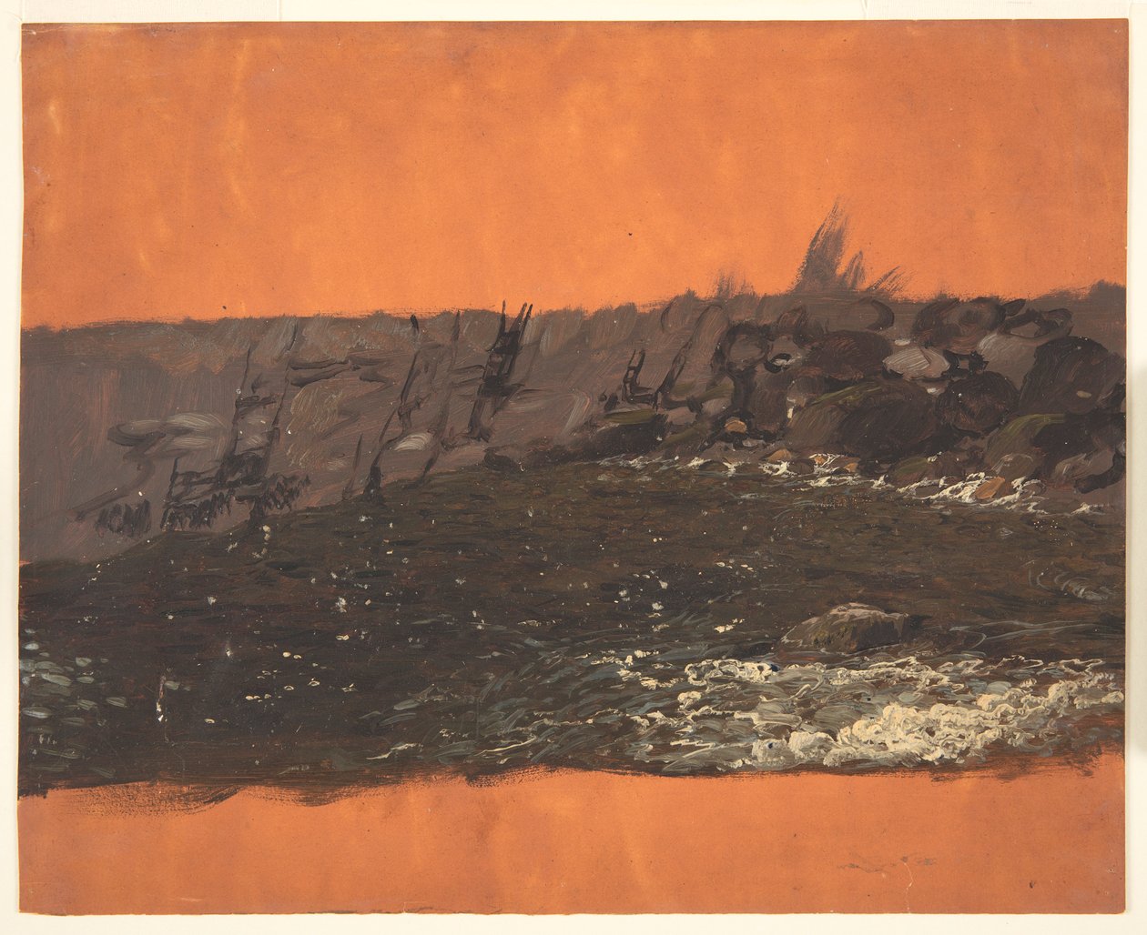 Mainen rannikko tekijältä Frederic Edwin Church