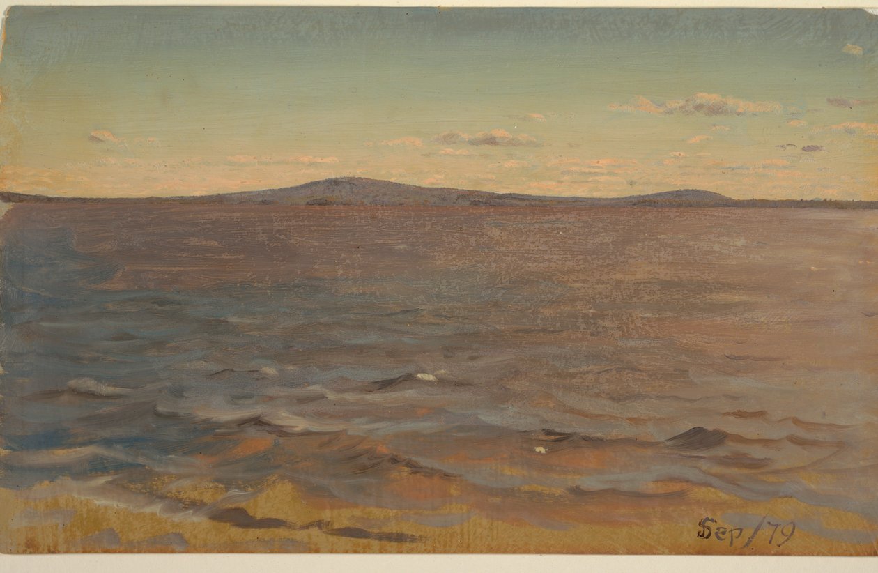 Mainen rannikko, surffaus tekijältä Frederic Edwin Church