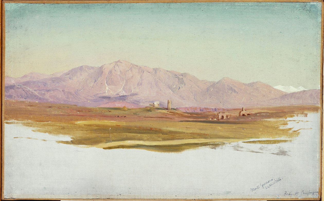 Mount Guinaro, Sabine Mountains, 1869 tekijältä Frederic Edwin Church