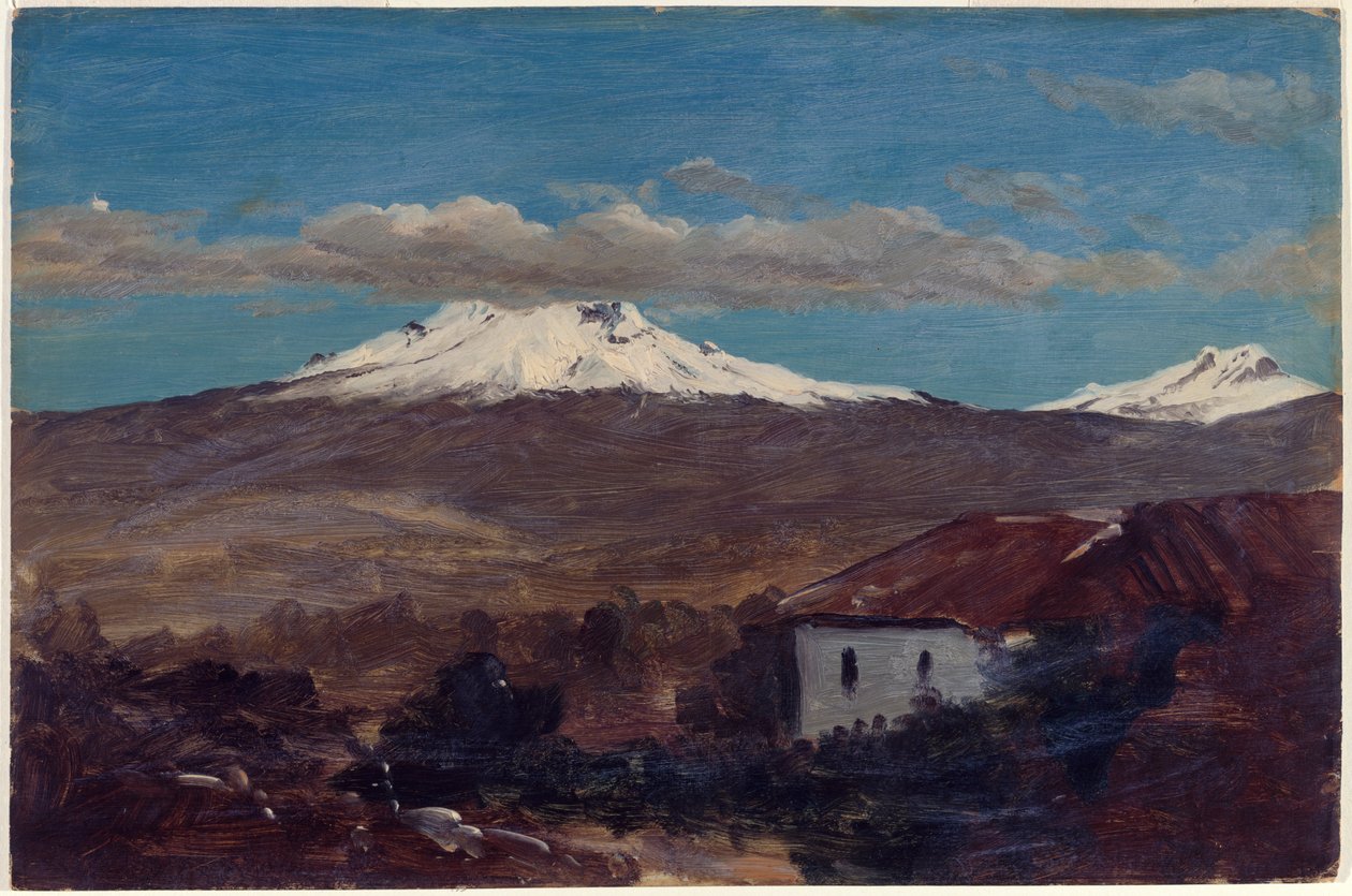 Chimborazo-vuori Riobambasta, Ecuadorista tekijältä Frederic Edwin Church