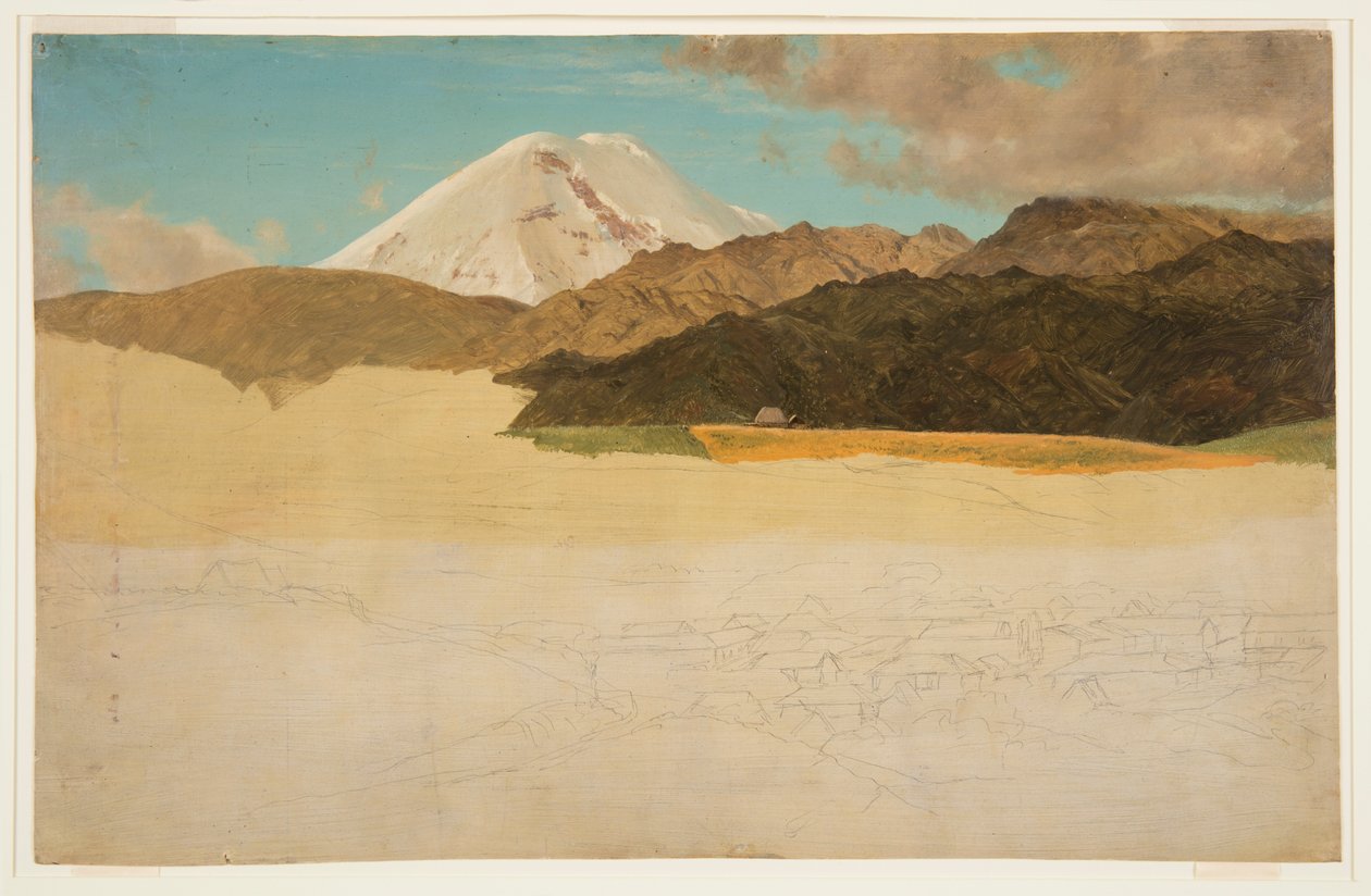Mount Chimborazo ja Guaranda, Ecuador tekijältä Frederic Edwin Church