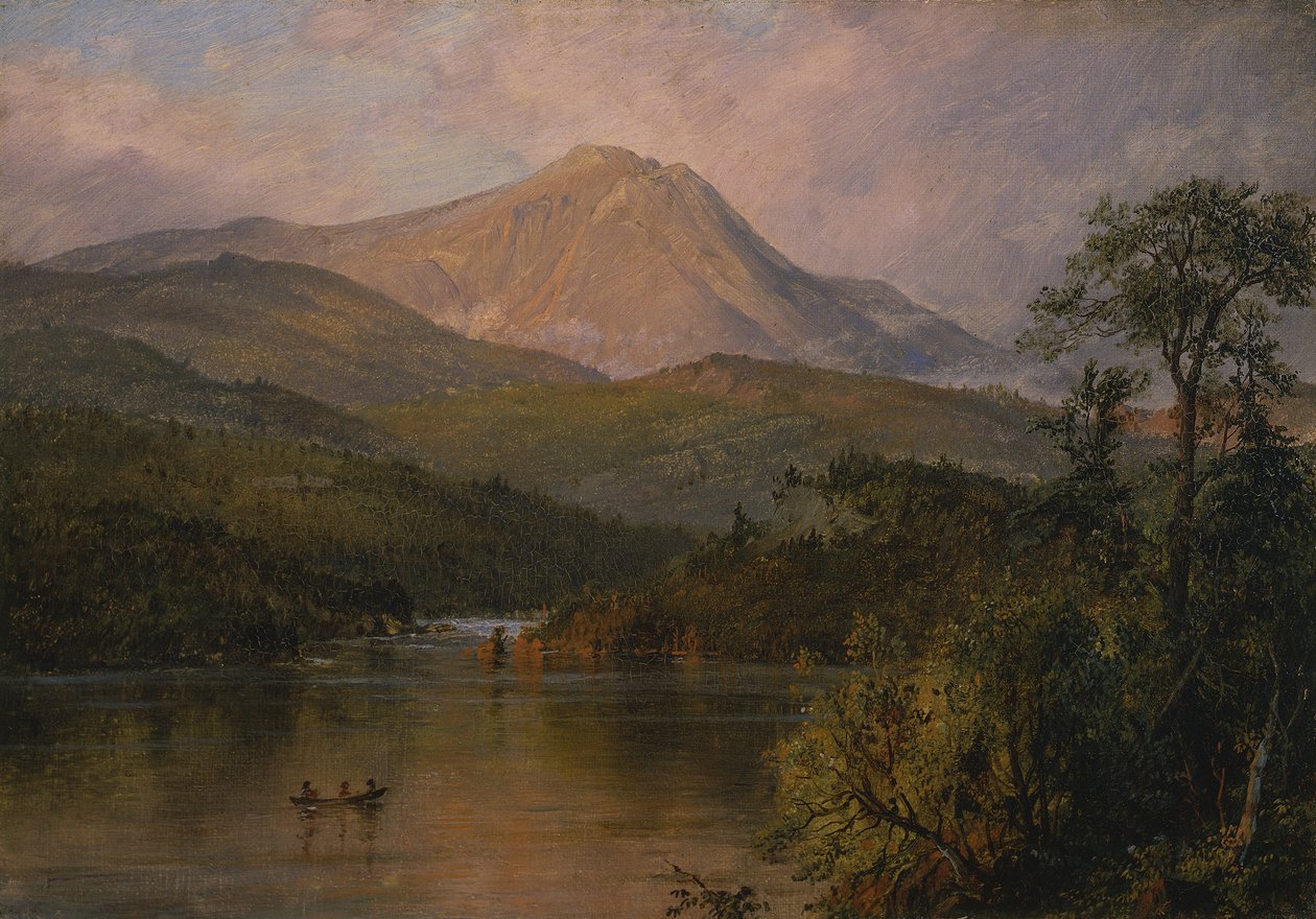 Katahdin-vuori, noin 1856 tekijältä Frederic Edwin Church
