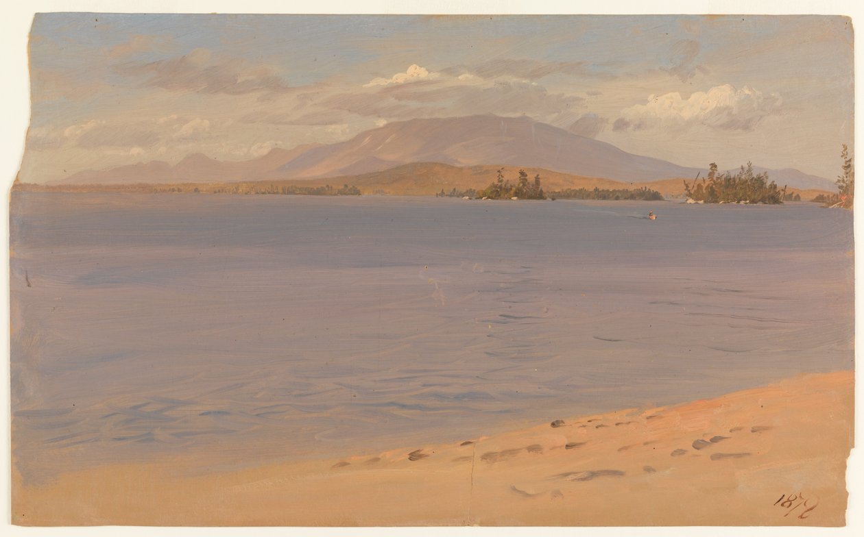 Mount Katahdin Lake Millinocketista tekijältä Frederic Edwin Church