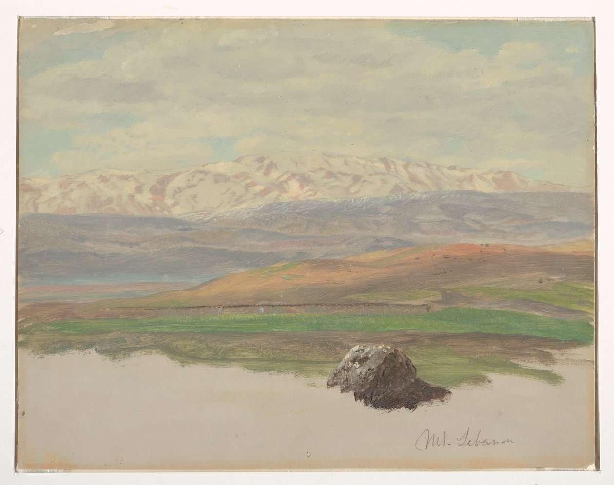 Libanonin vuori tekijältä Frederic Edwin Church