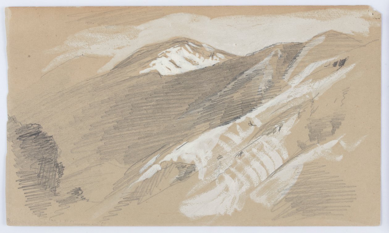 Vuoristomaisema, Jamaika tekijältä Frederic Edwin Church