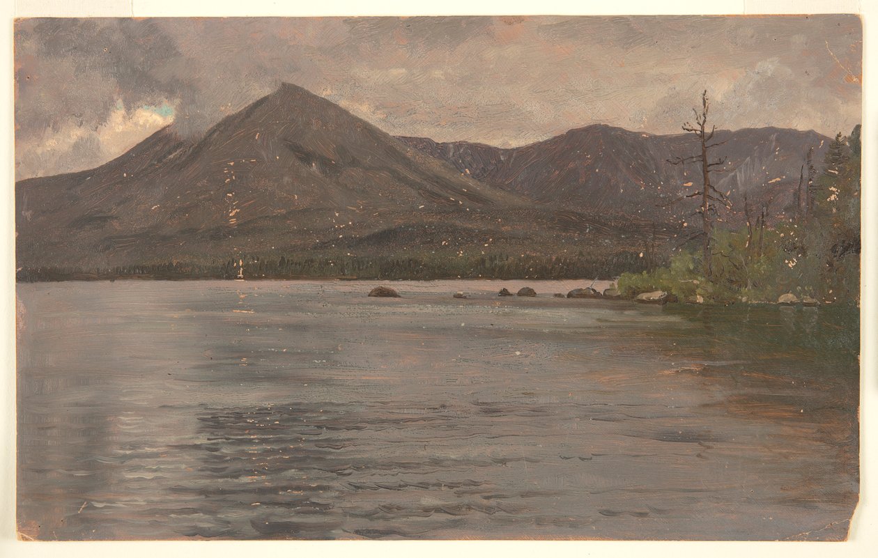 Katahdin-vuori Katahdin-järveltä tekijältä Frederic Edwin Church