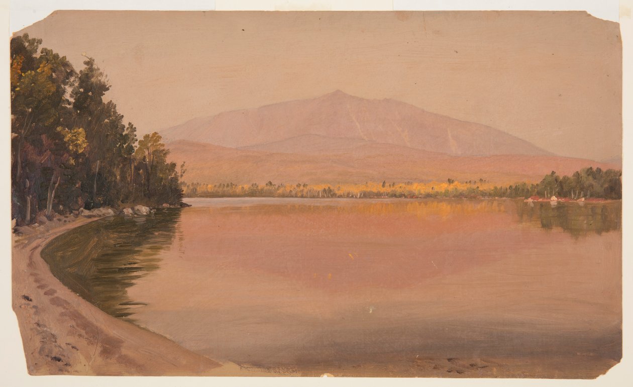 Mt. Katahdin Togue Pondista tekijältä Frederic Edwin Church