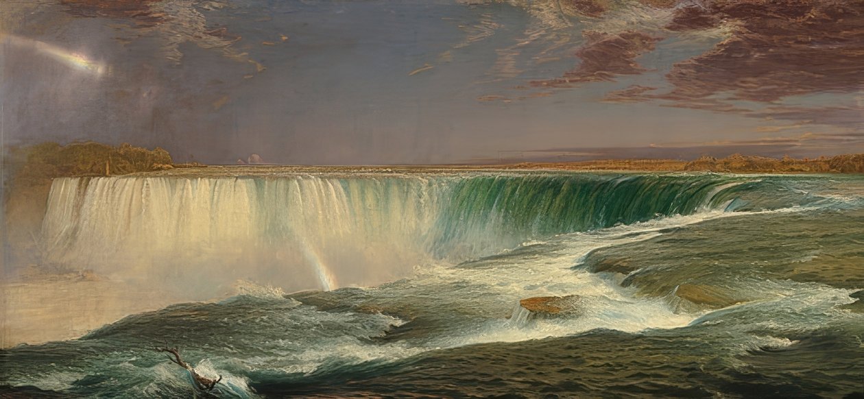 Niagara. 1857 tekijältä Frederic Edwin Church