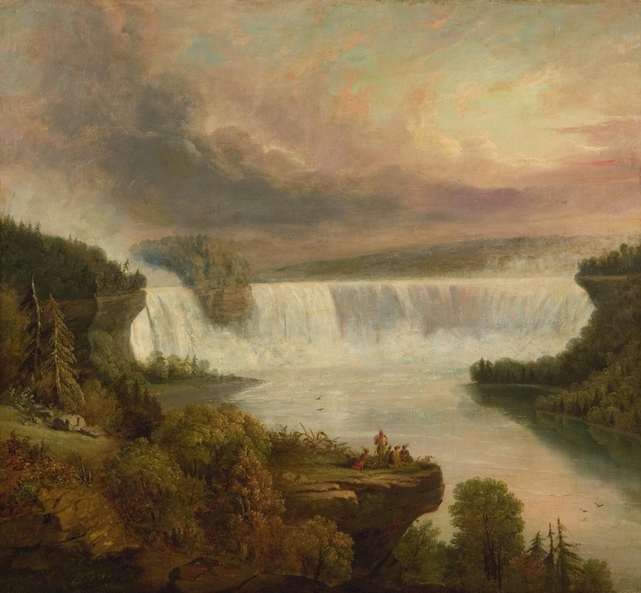 Niagaran putoukset (Horseshoe Falls) tekijältä Frederic Edwin Church
