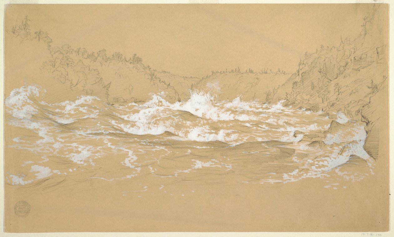 Niagara-joen rotko tekijältä Frederic Edwin Church