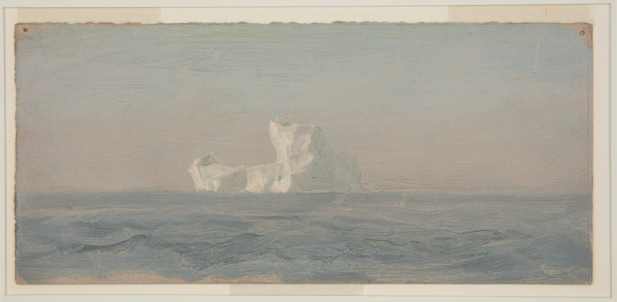 Jäävuoren edustalla, Newfoundlandissa tekijältä Frederic Edwin Church