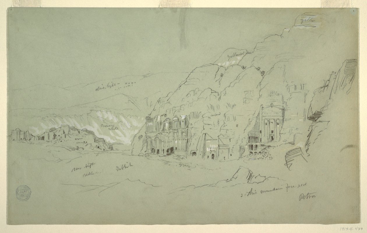 Petra lounaasta tekijältä Frederic Edwin Church