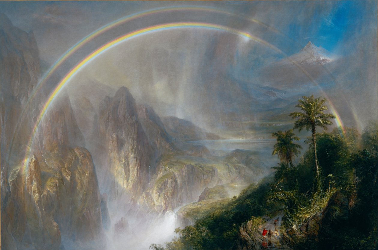 Sateinen kausi tropiikissa tekijältä Frederic Edwin Church