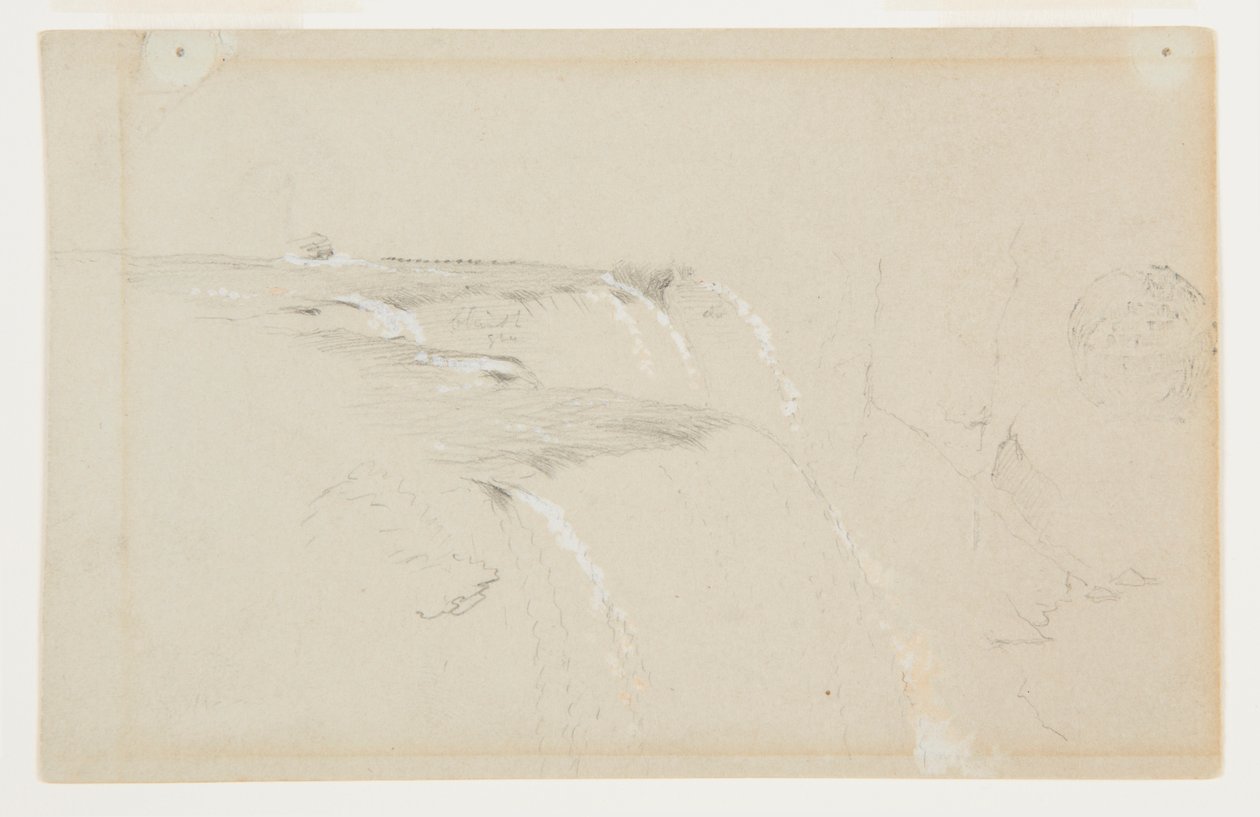 American Fallsin reuna, Niagara-joki tekijältä Frederic Edwin Church
