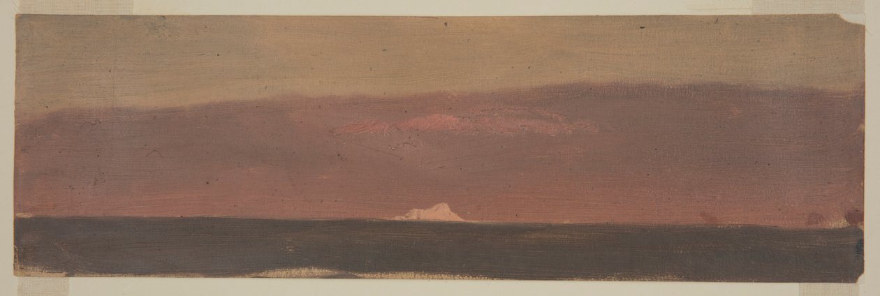 Merimaisema jäävuoren kanssa tekijältä Frederic Edwin Church