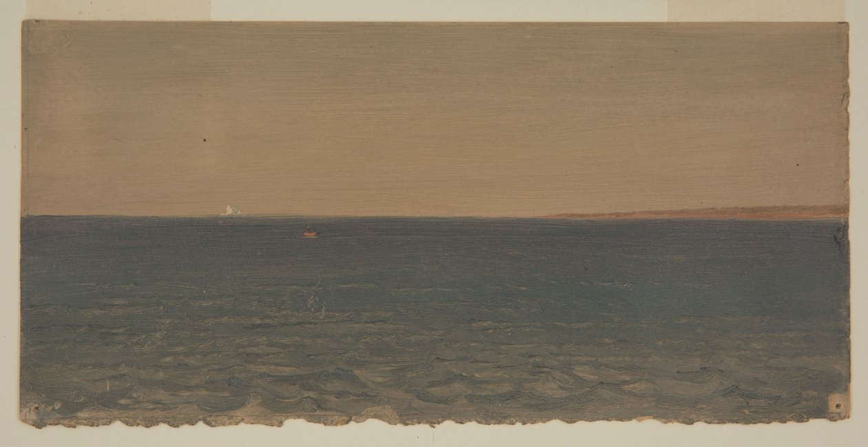 Merimaisema jäävuoren kanssa tekijältä Frederic Edwin Church