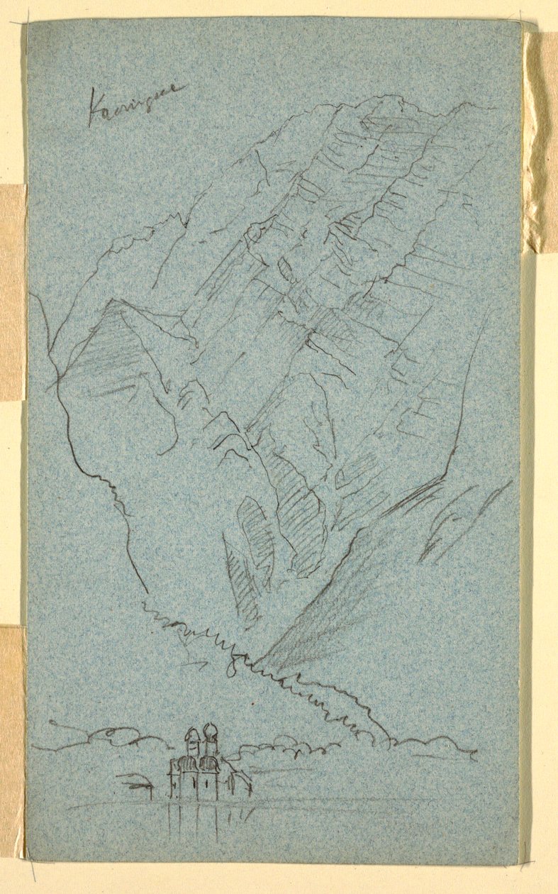 Königsseen ranta, B tekijältä Frederic Edwin Church