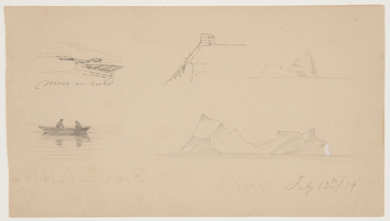 Luonnoksia Labradorista tekijältä Frederic Edwin Church
