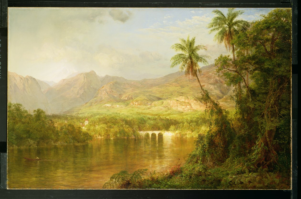 Etelä-Amerikan maisema tekijältä Frederic Edwin Church