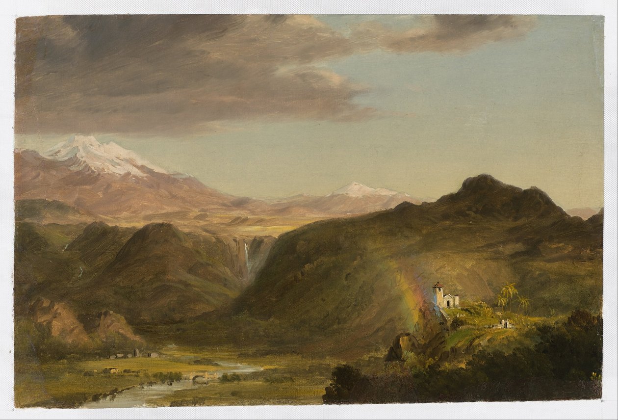 Etelä-Amerikan maisema tekijältä Frederic Edwin Church