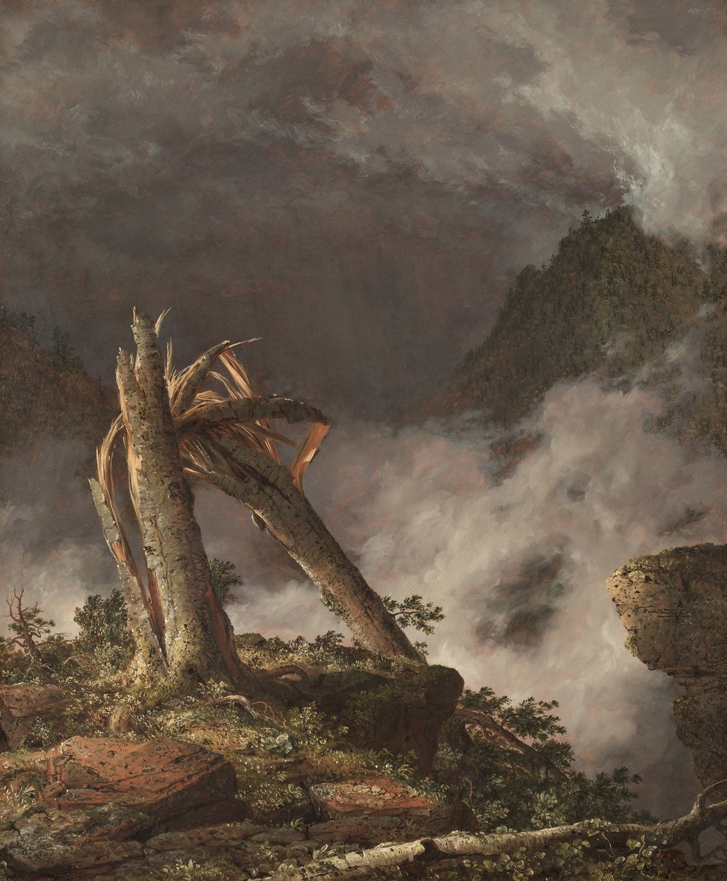 Myrsky vuorilla tekijältä Frederic Edwin Church