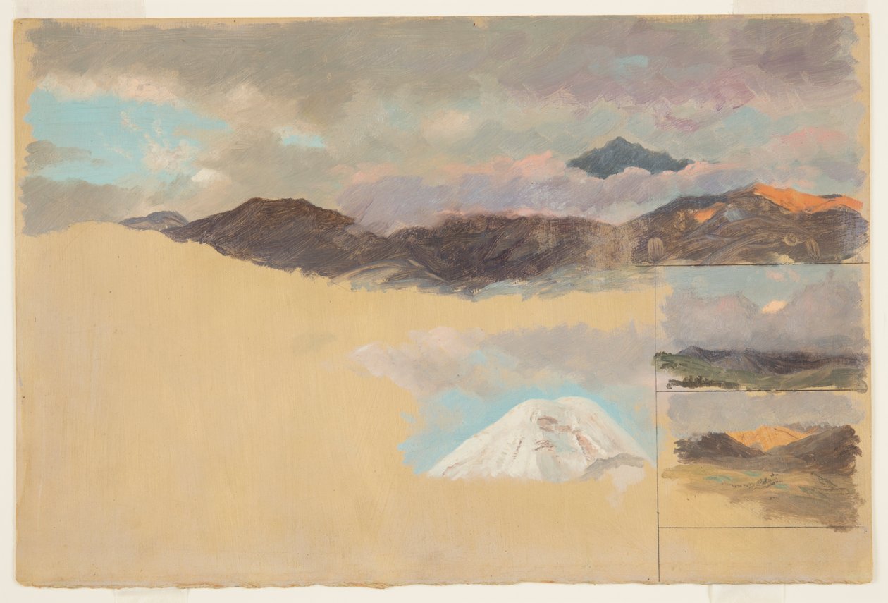 Tutkimukset Mount Chimborazosta, Ecuadorista tekijältä Frederic Edwin Church