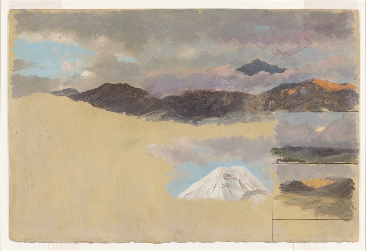 Chimborazo-vuoren tutkimukset, Ecuador tekijältä Frederic Edwin Church