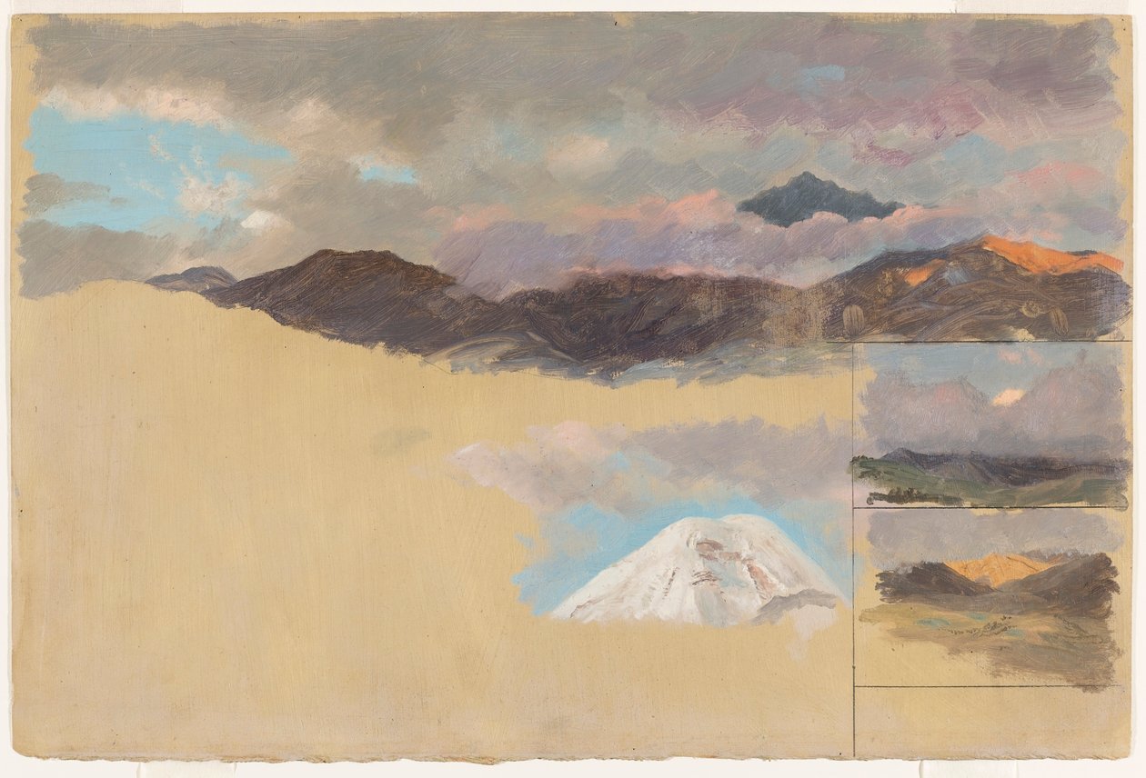 Chimborazon vuoren tutkimukset, Ecuador tekijältä Frederic Edwin Church