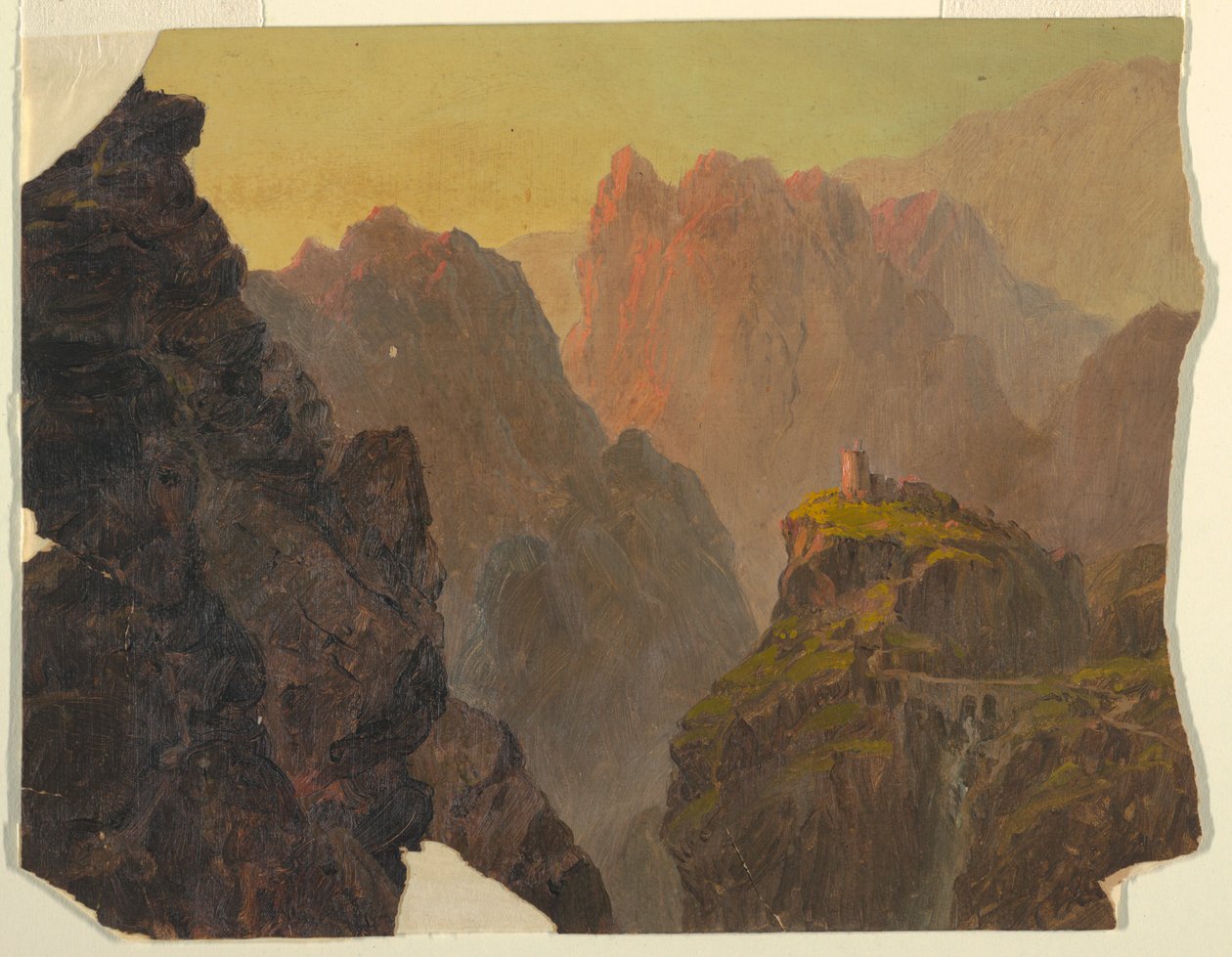 Tutkimus Imaginary S. American Landscapesta tekijältä Frederic Edwin Church