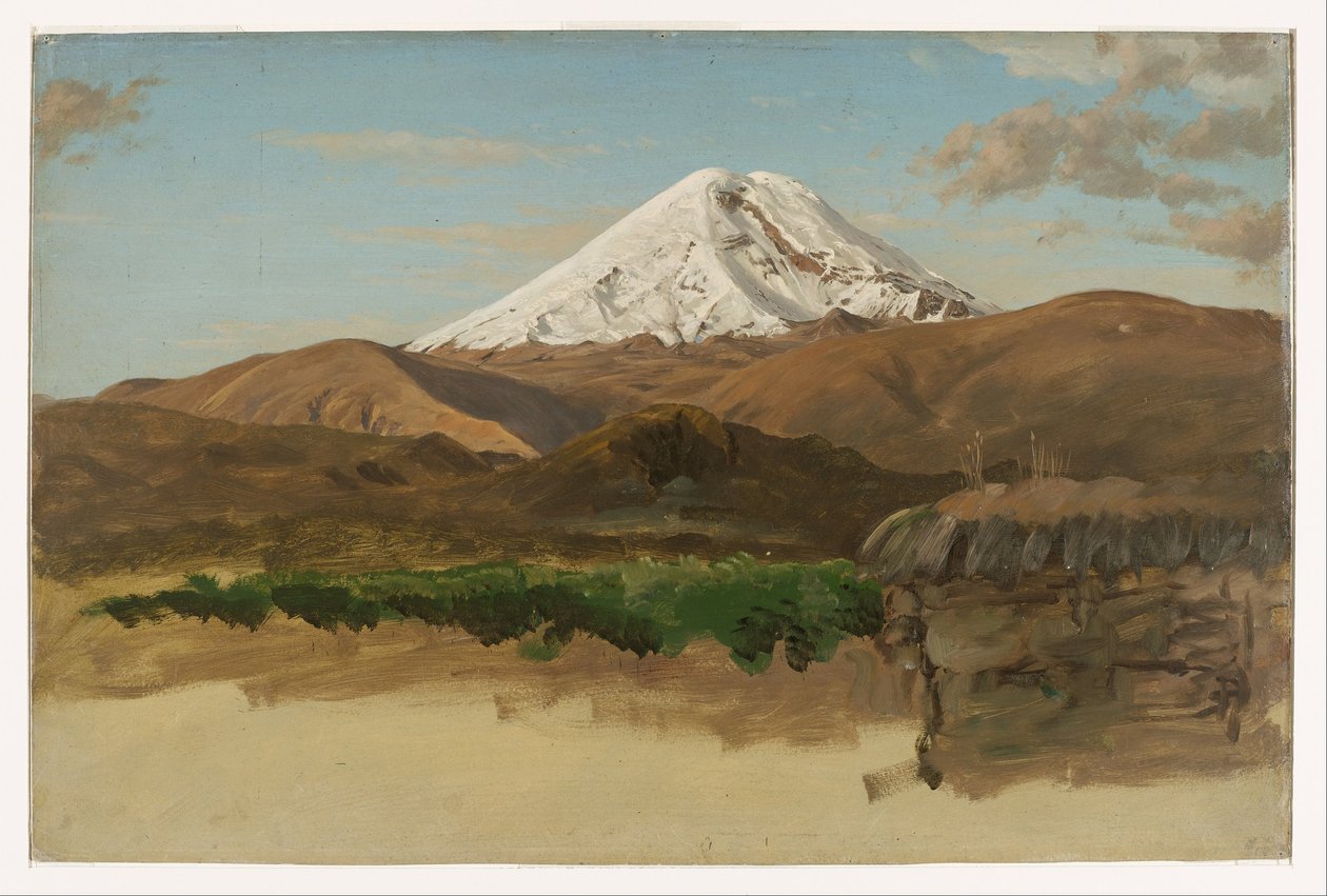 Chimborazo-vuoren tutkimus, Ecuador tekijältä Frederic Edwin Church