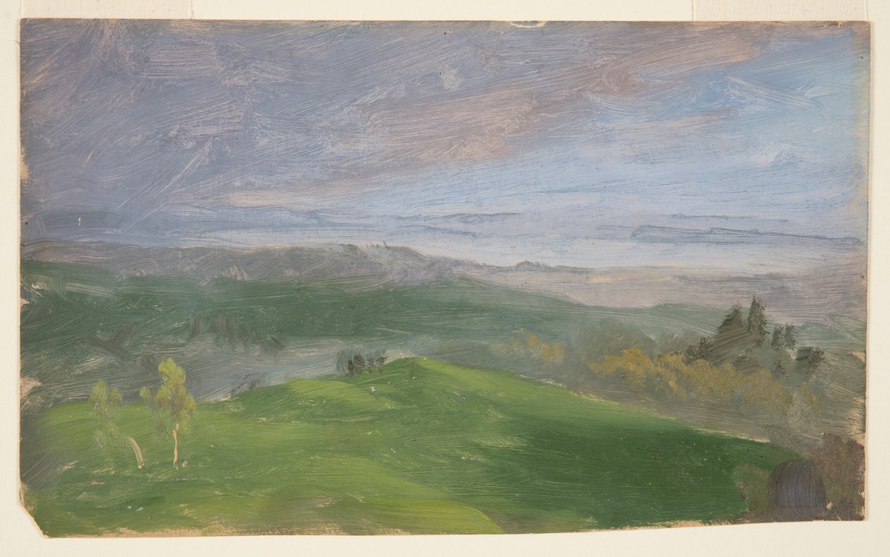Summer View, Hudson Valley, New York tekijältä Frederic Edwin Church