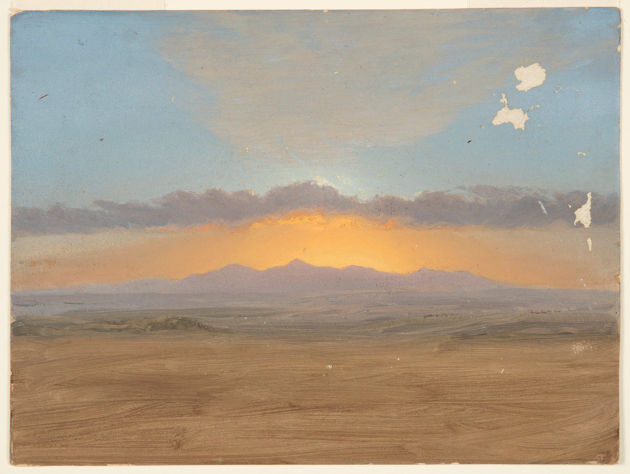 Auringonlasku tekijältä Frederic Edwin Church