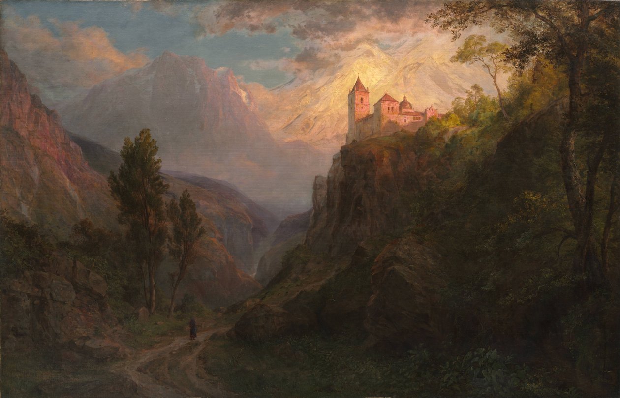 San Pedron luostari (Our Lady of the Snows) tekijältä Frederic Edwin Church