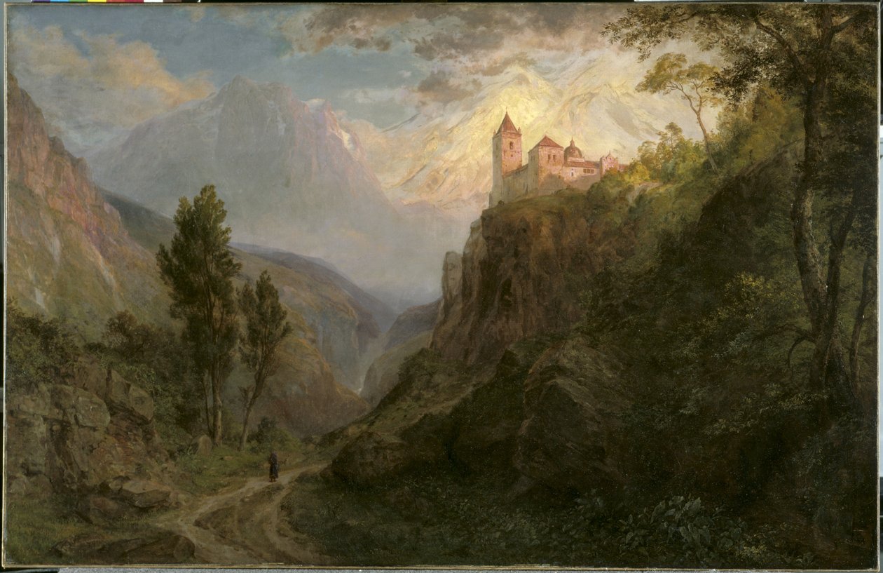 San Pedron luostari (Lumien neitsyt Maria) tekijältä Frederic Edwin Church