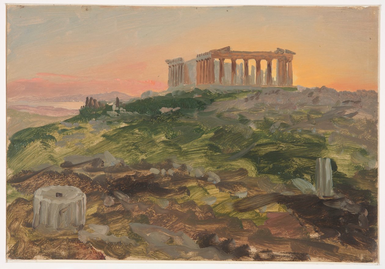 Parthenon kaakosta tekijältä Frederic Edwin Church