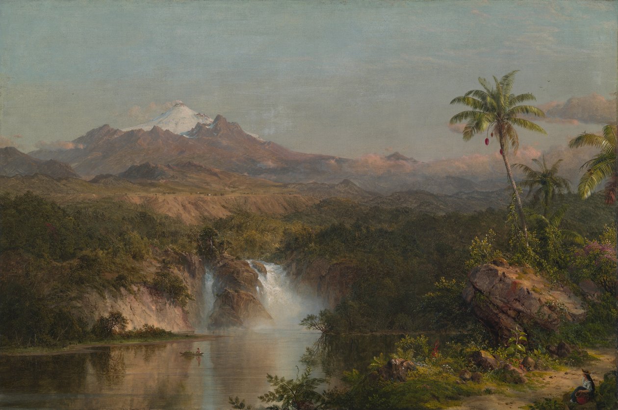 Näkymä Cotopaxille tekijältä Frederic Edwin Church