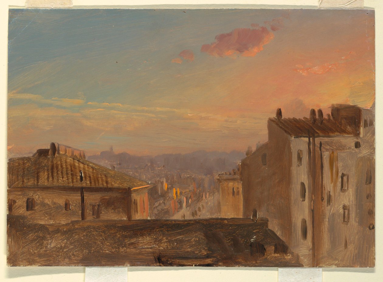 Näkymä Roomaan tekijältä Frederic Edwin Church