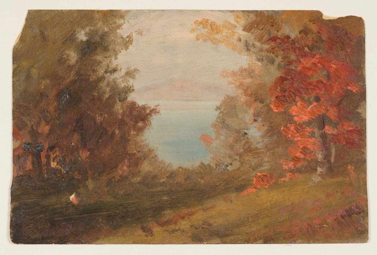 Metsäkohtaus syksyllä tekijältä Frederic Edwin Church