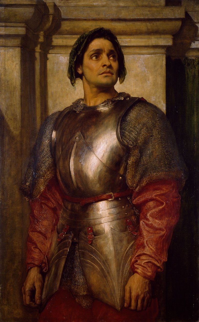 A Condottiere, 1871-72 tekijältä Frederic Leighton