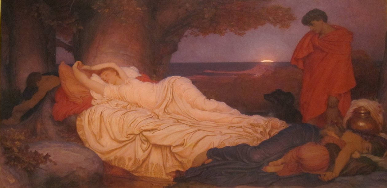 Cymon ja Iphigenia tekijältä Frederic Leighton