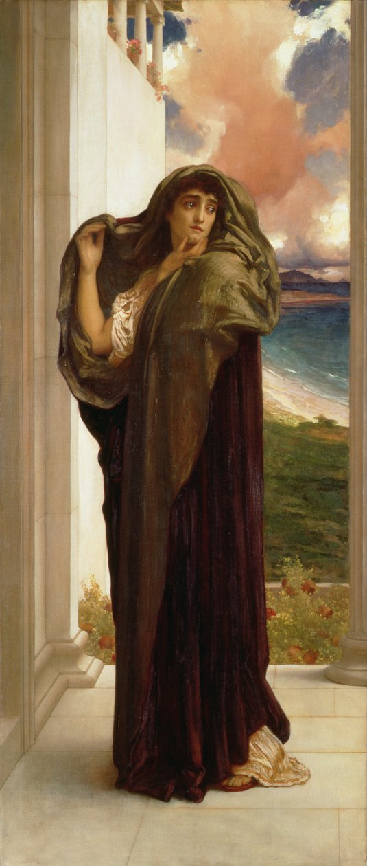 Jäähyväiset (öljy kankaalle) tekijältä Frederic Leighton